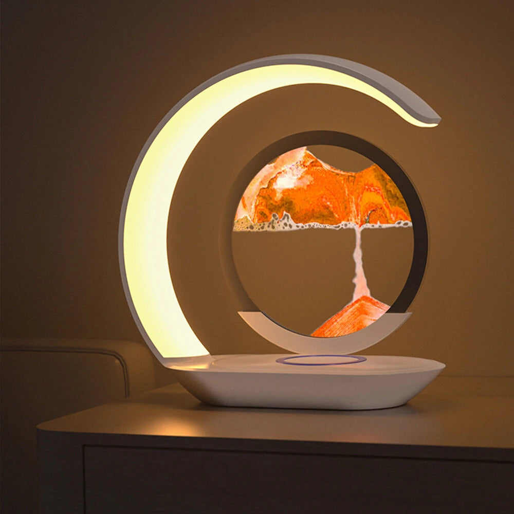 Smart LED Desk Lamp with Wireless Charging