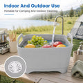 Collapsible Silicone Sink Colander – Space-Saving Kitchen Tool