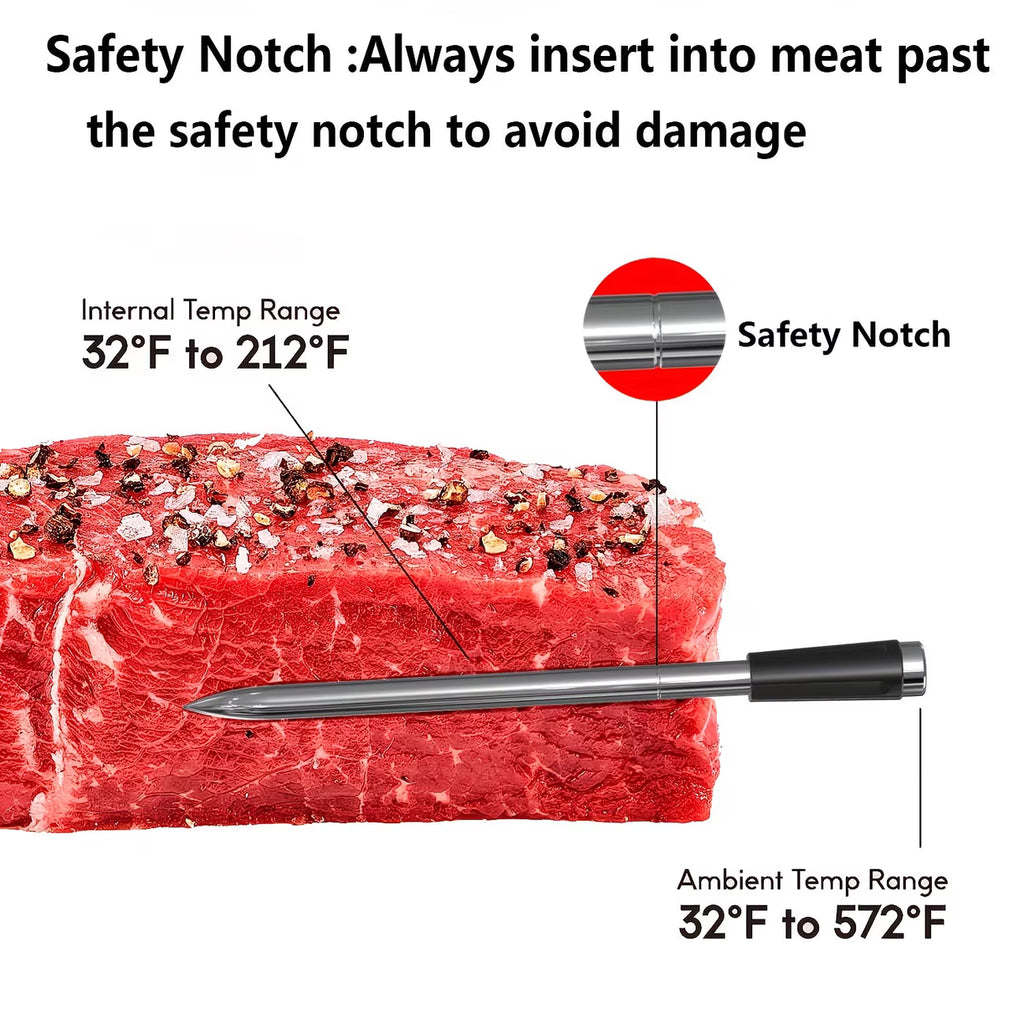 Smart Oven Temperature Probe for Precise Cooking