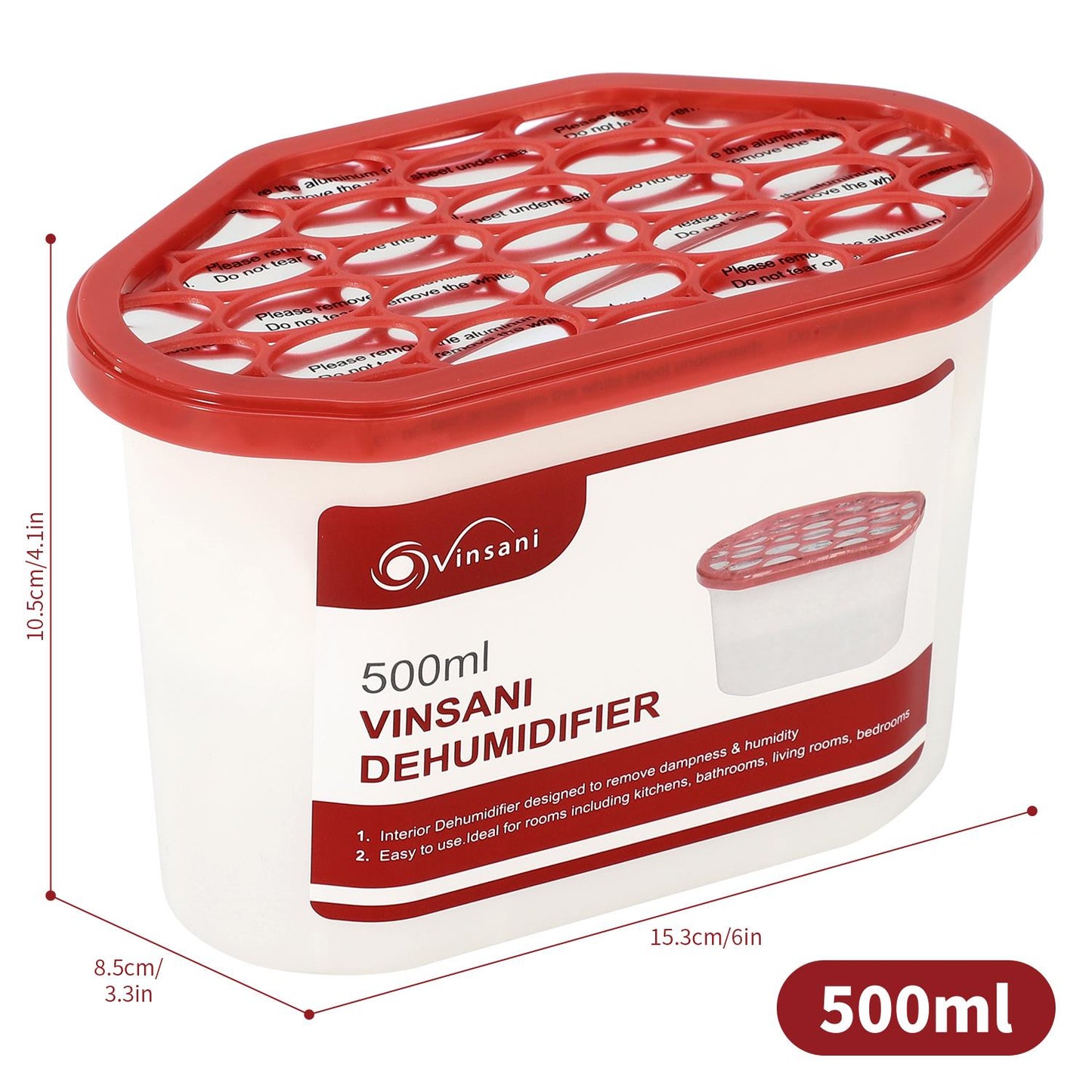 VINSANI 10PK DEHUMIDIFIER 0007640