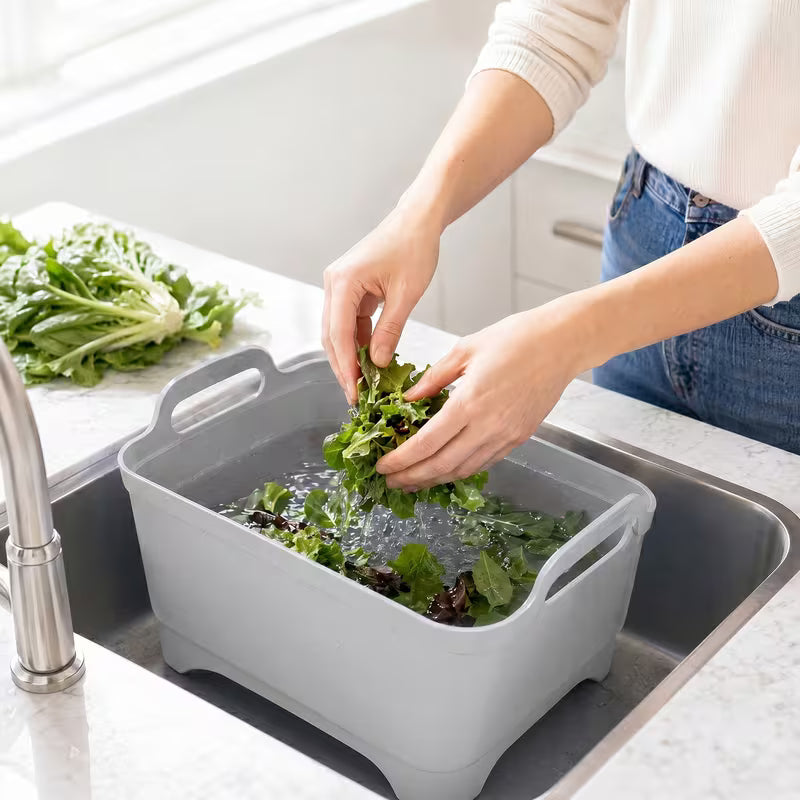 Collapsible Silicone Sink Colander – Space-Saving Kitchen Tool