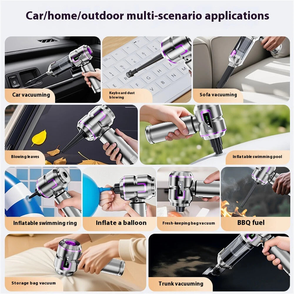 Cordless Handheld Vacuum Cleaner for Easy Portable Cleaning